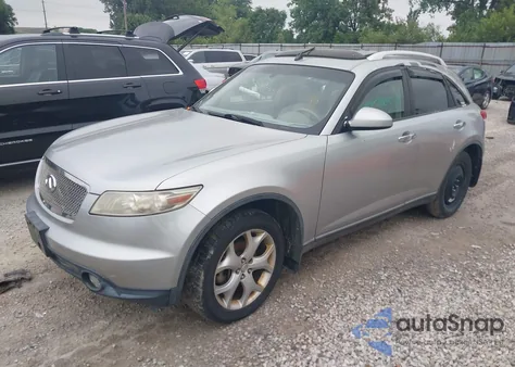 2004 Infiniti Fx35 из США, поврежденный, VIN JNRAS08W94X210486